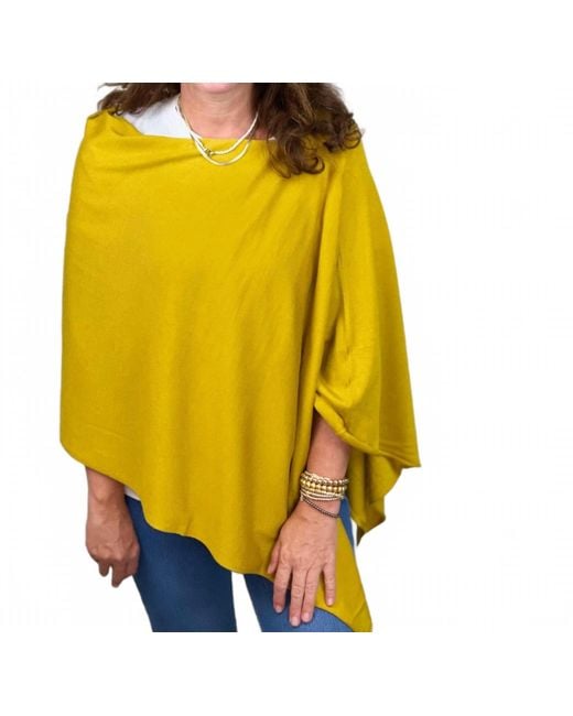 Kerisma Yellow Eden Poncho