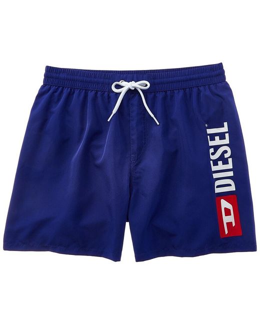 DIESEL Blue Wave Out Swim Trunk for men