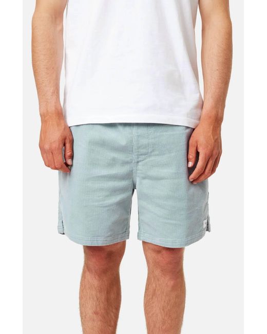 Katin Blue Cord Local Shorts for men