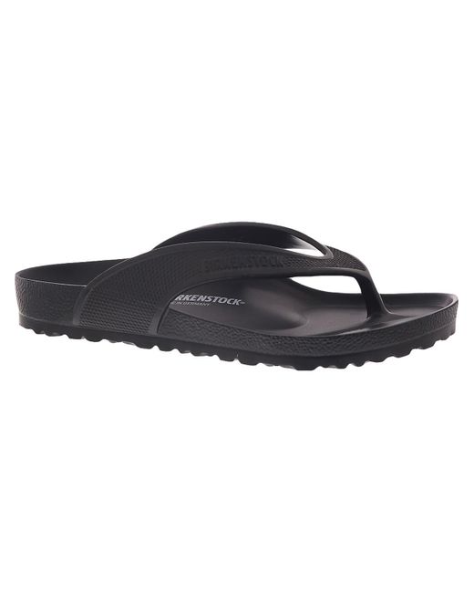 Birkenstock Honolulu Eva Flipflops Slides Footbed Sandals in Black Lyst