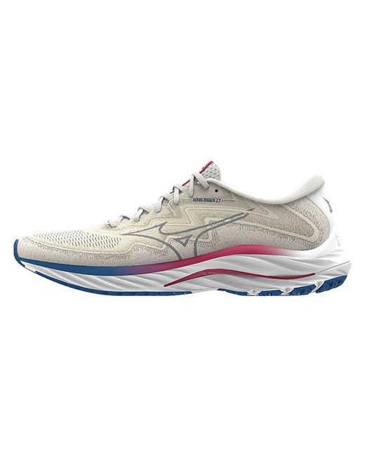 Mizuno Gray Wave Rider 27 Ssw Fitness Lifestyle Casual And Fashion Sneakers