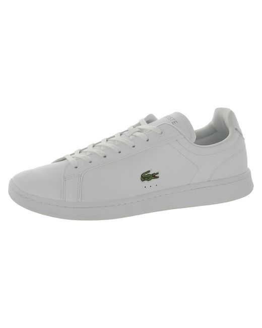 Lacoste Gray Carnaby Pro Bl23 Leather Casual Casual And Fashion Sneakers for men