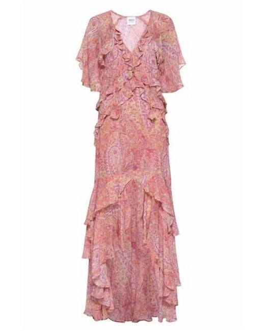 MISA Los Angles Pink Katia Dress