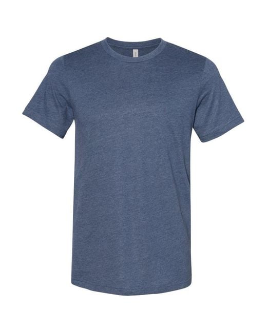 Bella Canvas Blue Sueded Tee for men
