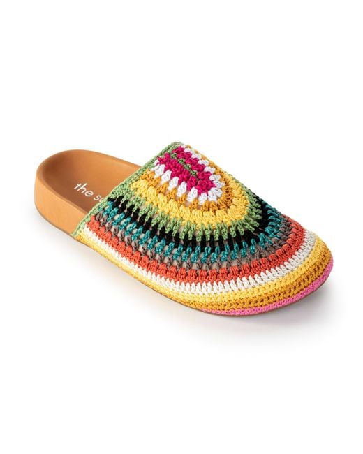 The Sak Multicolor Bolinas Crochet Clogs