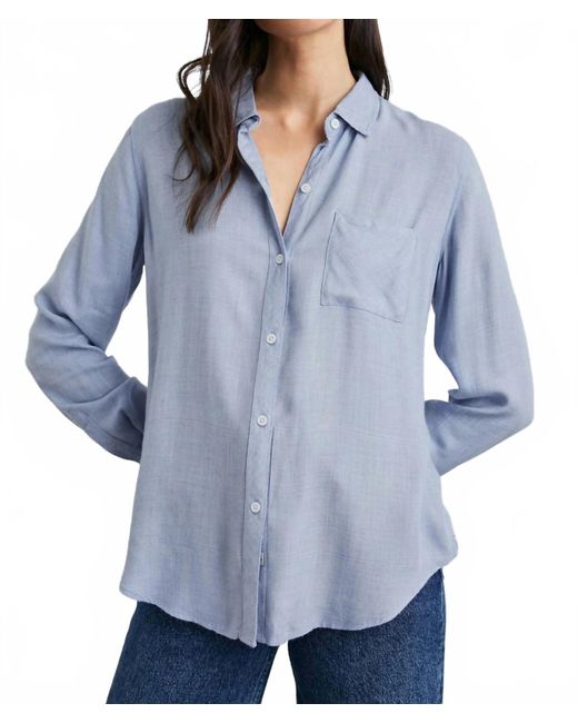 Rails Blue Hunter Shirt