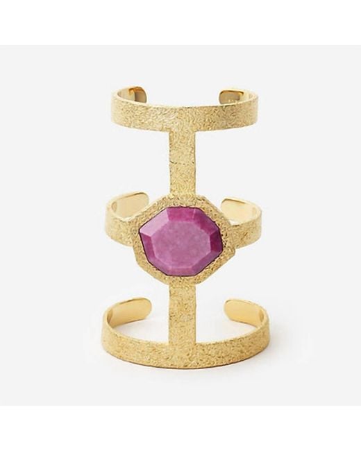 Avenue Chic Yellow Goddess Power Cuff
