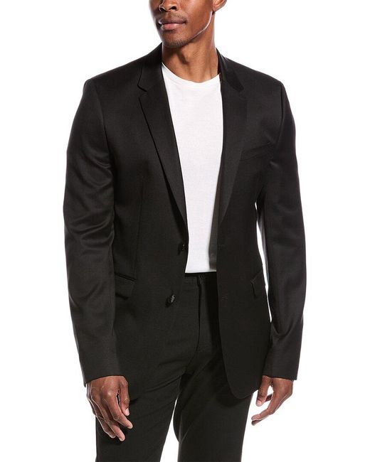 HUGO Black Boss Wool Suit Jacket for men