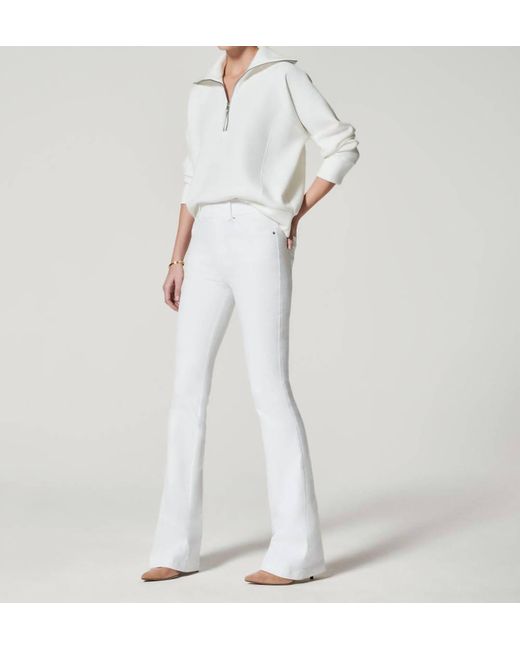 Spanx White Flare Jeans