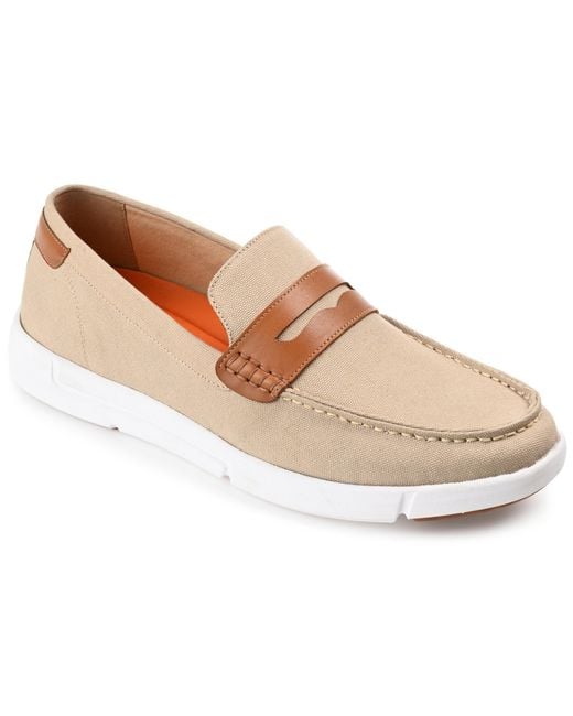 Thomas & Vine Natural Tevin Textile Loafer for men