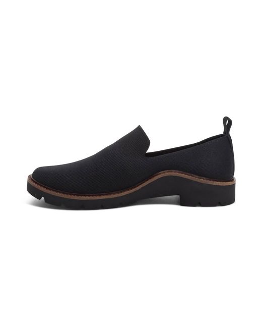 Aetrex Black Chloe Slip On Loafer