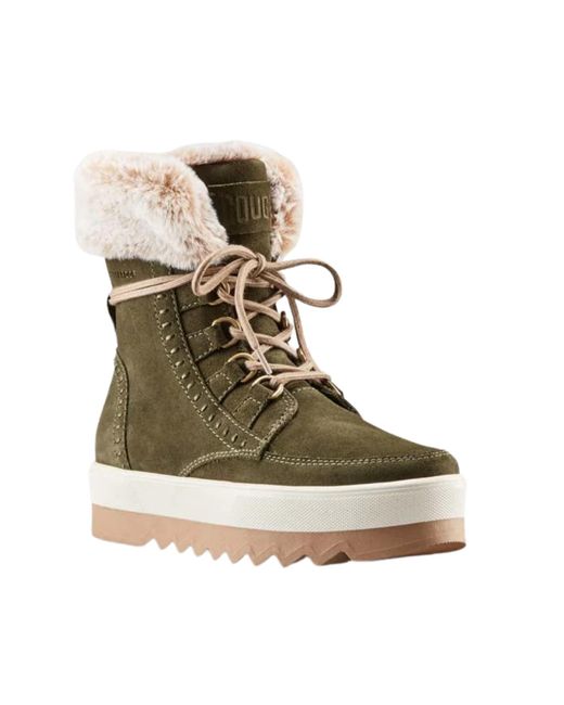 Cougar Shoes Brown Vanetta Suede Winter Boot