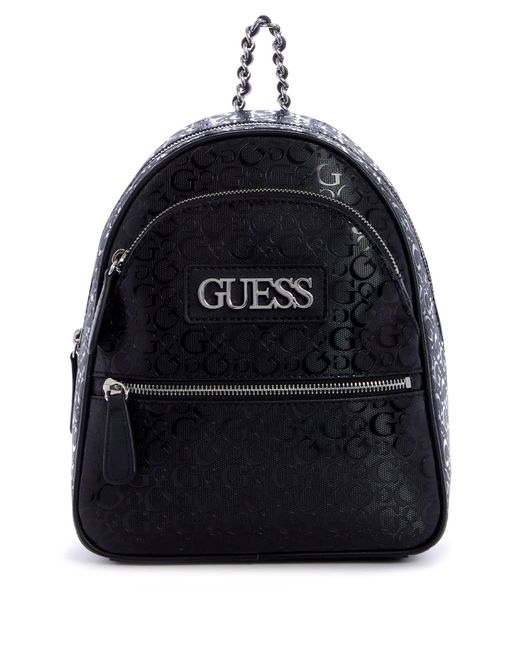 Guess Factory Brooker Logo Backpack in Black | Lyst