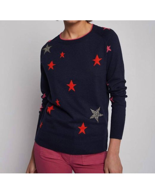 Vilagallo Blue Stars Sweater