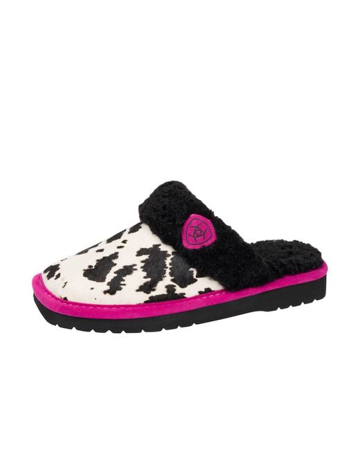 Ariat Multicolor Jackie Square Toe Exotic Print Pony Slipper