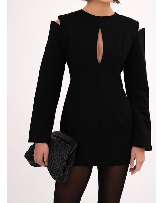 NonChalant Label Black Halston Mini Dress