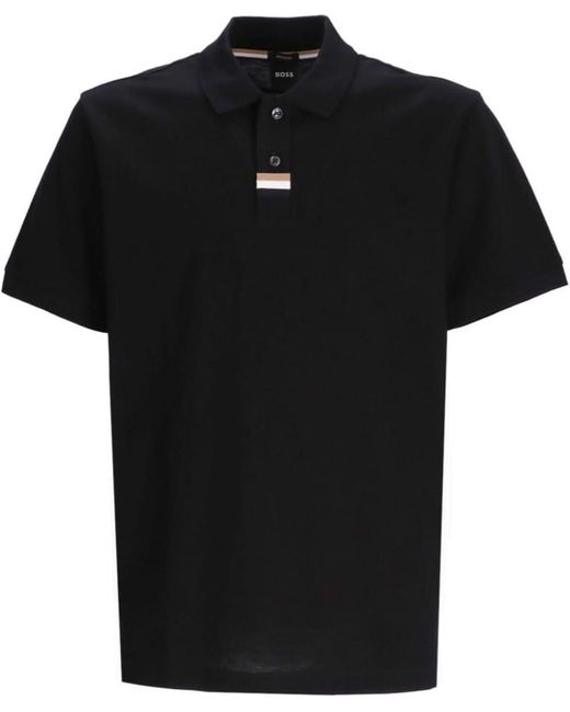 Boss Black Parlay 424 Pique Cotton Short Sleeve Polo T-shirt for men
