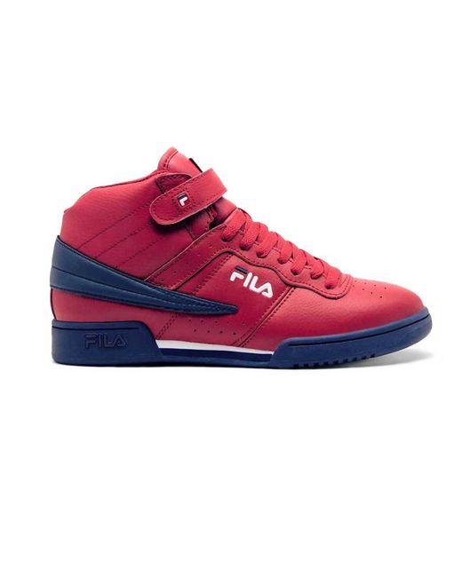 Fila Red F-13v Leather Synthetic Sneaker for men