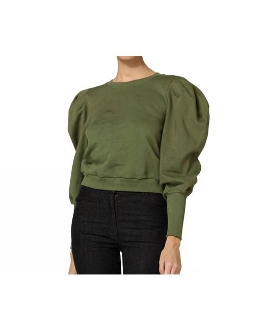 Cleobella Green Willow Sweatshirt