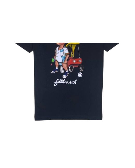 Filthie Rich Blue Baby Coupe T-Shirt for men