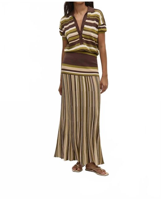 Faithfull the Brand Women's Metallic Citara Maxi Skirt