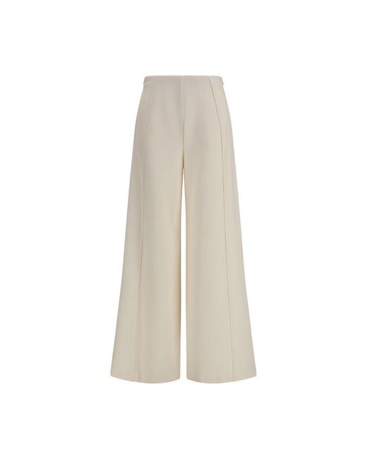 Max Mara Pure Natural Polyamide Fla Pants