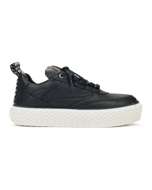 Lanvin Black Basses Curbies 2 Sneakers for men