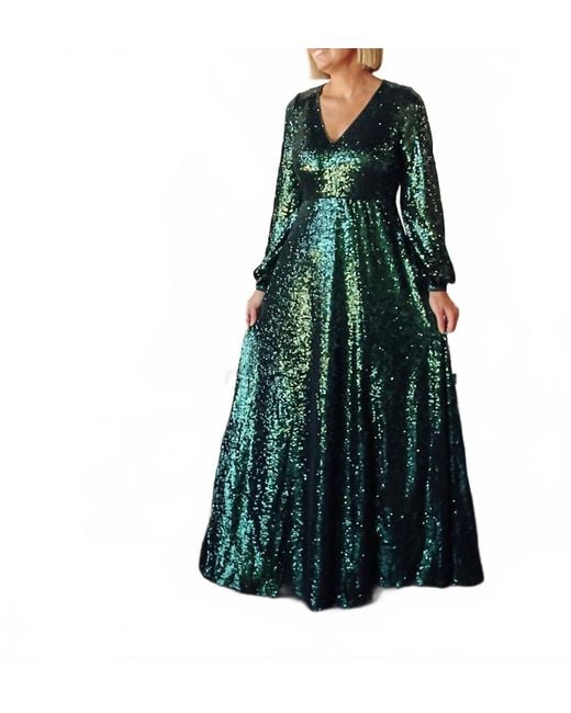 In-Loom Women's Green Holiday Sequin Dress - www.sigtechrail.co.uk In-Loom Women's Green Holiday Sequin Dress - www.sigtechrail.co.uk