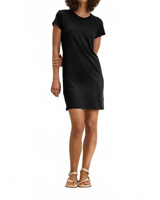 Velvet By Graham & Spencer Black Sia T-Shirt Dress