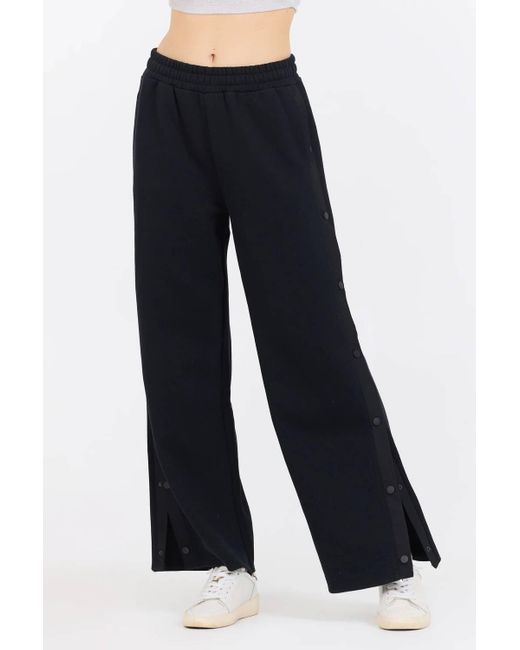 Vintage Havana Blue Brushed Snap Pant