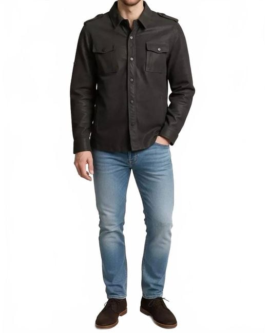 Lusso Beni Black Tresor Light Jacket for men