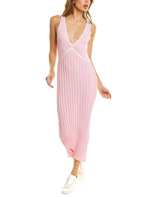 Solid & Striped Pink The Aubrey Cover Up Dress