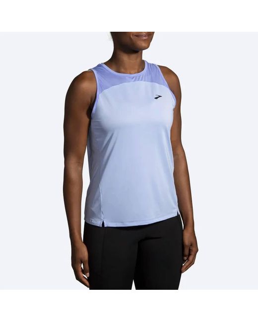 Brooks Brooks Sprint Free Tank 2.0 - Breathable Running Shirt | DriLayer  Moisture Wicking Active Wear Running Tank Brooks Sprint Free Tank 2.0