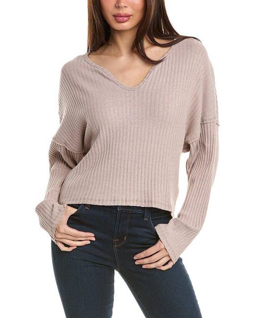 Project Social T Gray Felicity Sweater