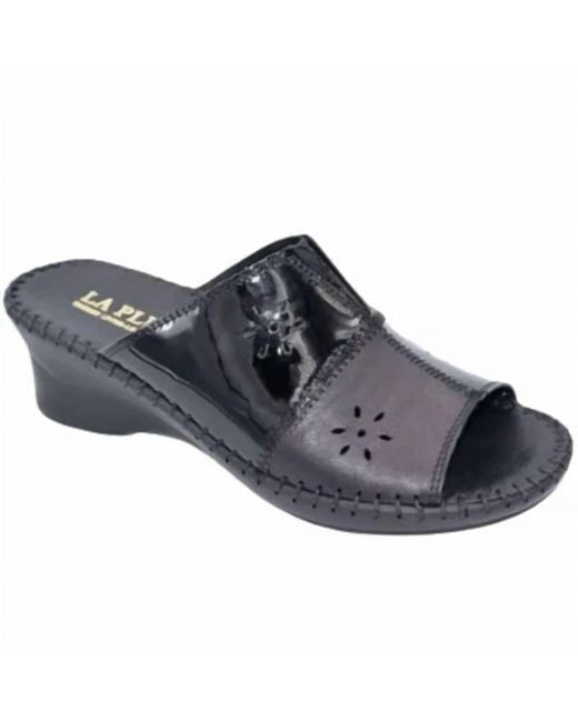 La Plume Blue Gemini Sandals