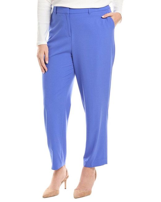 Tahari Blue Plus Pant