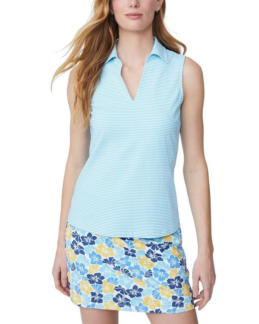 J.McLaughlin Blue Aida Top