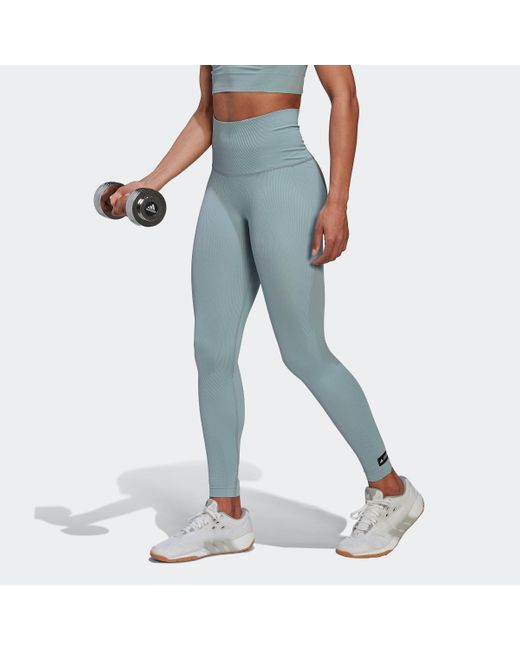 adidas Formotion Sculpt Tights in Gray 