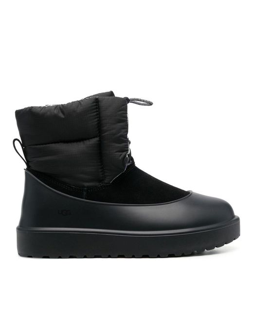 Ugg Black Classic Maxi Toggle Leather Boots