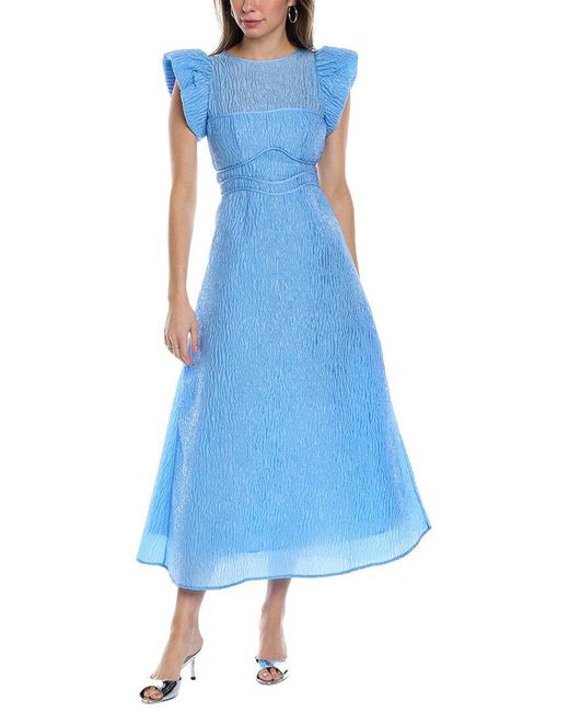 Rachel Gilbert Blue Sophy Dress