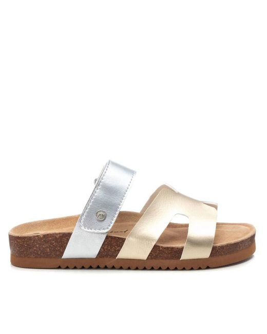 Xti Metallic Casual Sandals