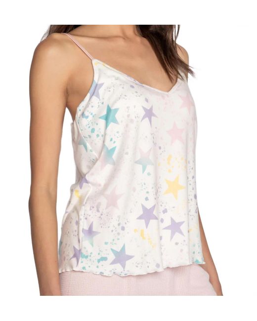 Pj Salvage White Star Splatter Cami