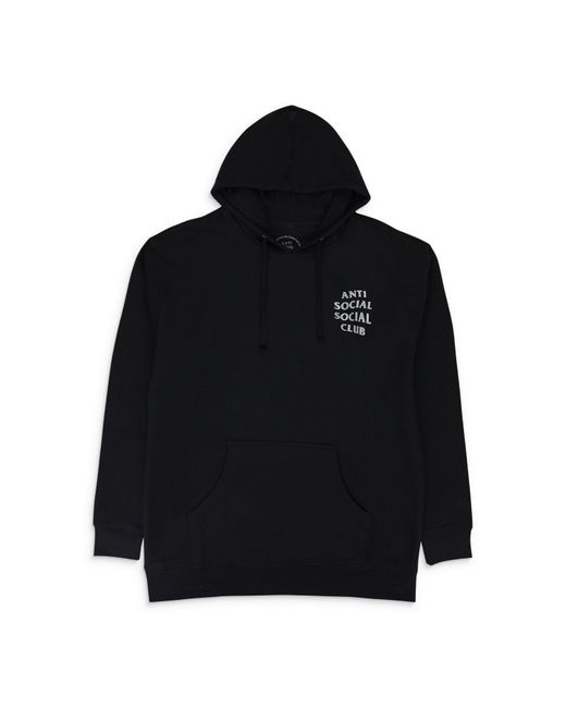 ANTI SOCIAL SOCIAL CLUB Black Glitter 'Blinded' Hoodie for men