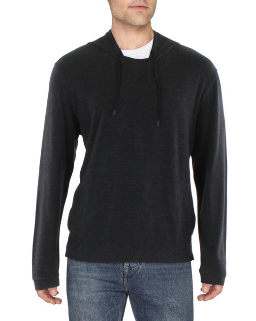 Polo Ralph Lauren Black Fleece Long Sleeve Hoodie for men