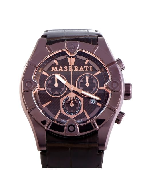 Maserati Purple Meccanica Quartz Watch R8871611001 for men