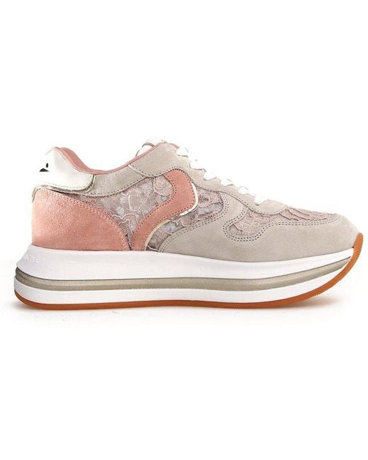 Voile Blanche Multicolor Merry Y Mesh & Leather Sneaker
