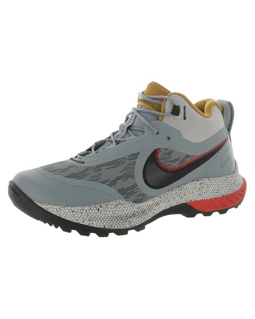 Nike Gray React Sfb Carbon Fitness Workout Running & Training Shoes for men