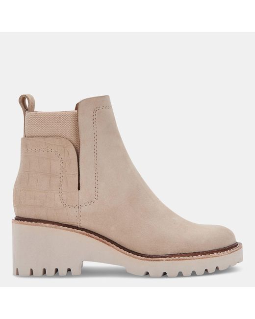 Dolce Vita Natural Huey H2o Boots Dune Suede