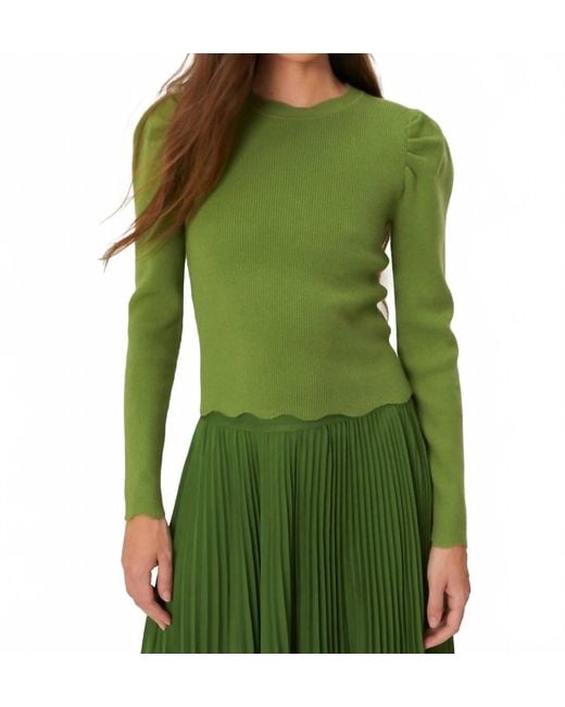 FARM Rio Women's Green Knit Blouse - www.rajagirimanappuram.com