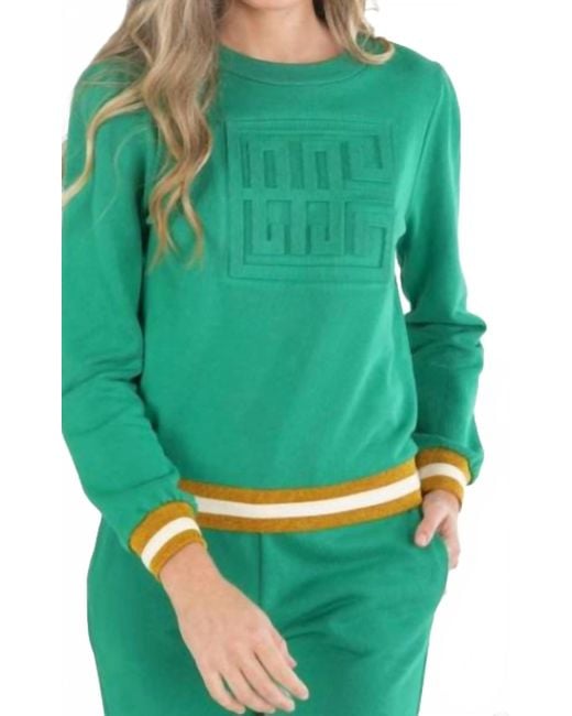 Emily Mccarthy Green Julia Pullover
